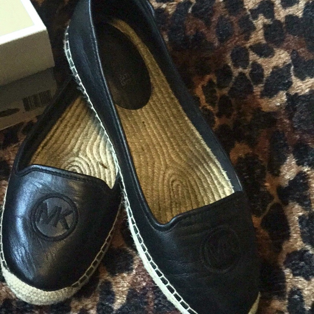 Michael Kors black espadrilles